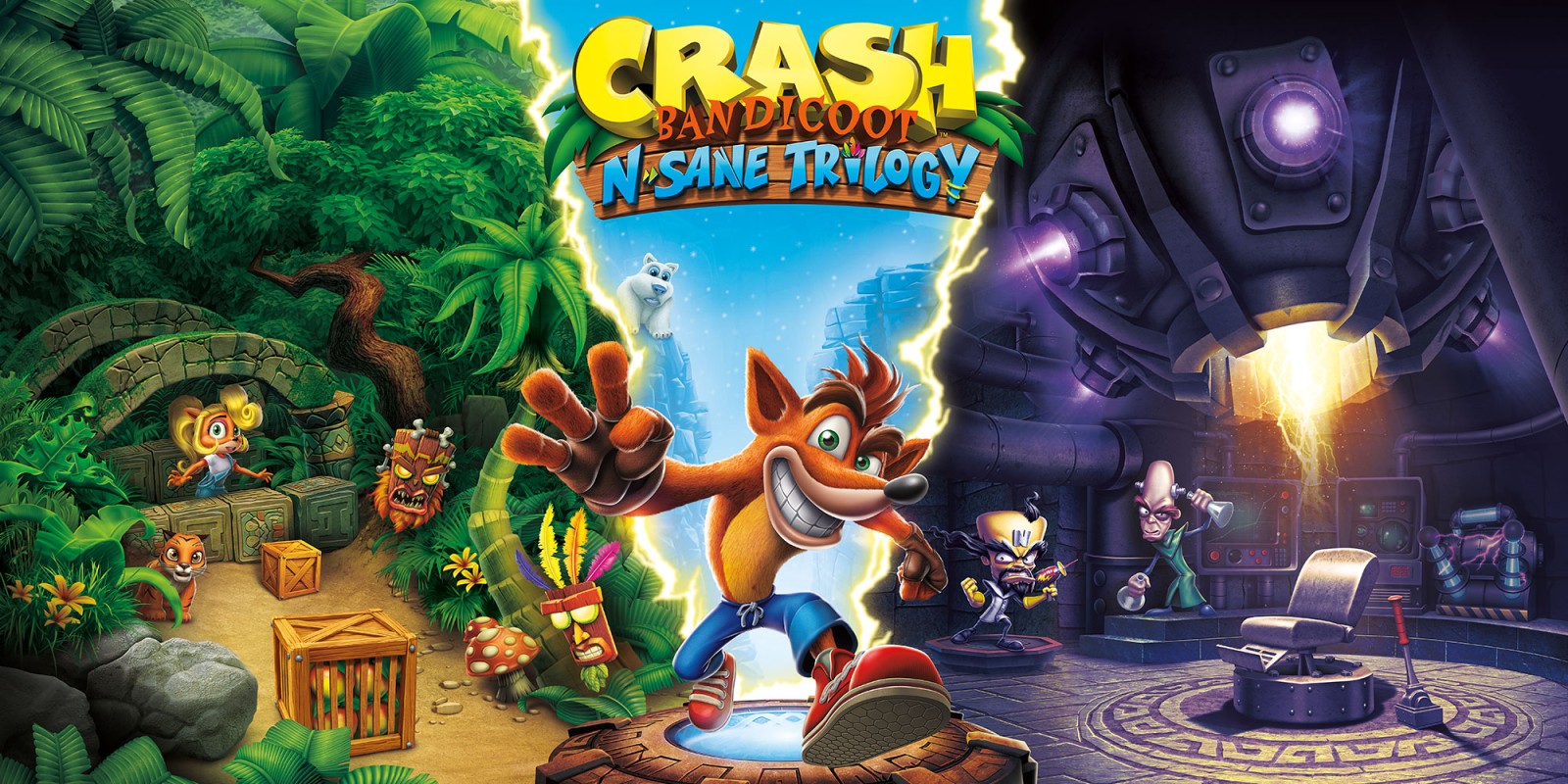 Crash Bandicoot N'Sane trilogy